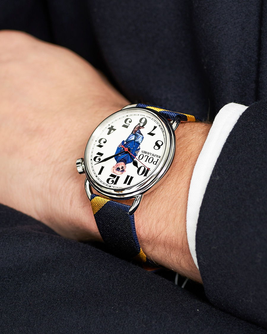 Men | Watches | Polo Ralph Lauren | 42mm Automatic Nautical Bear White Dial