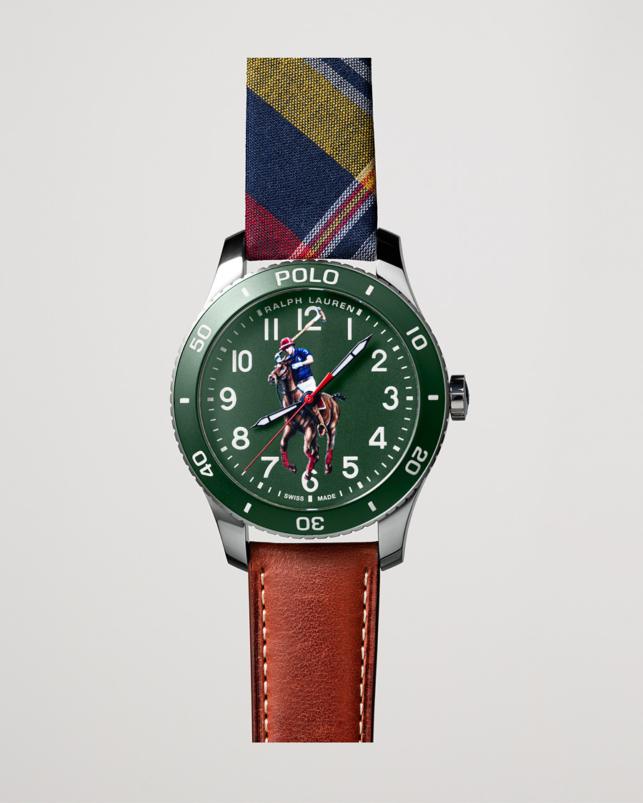 Men |  | Polo Ralph Lauren | 42mm Automatic Pony Player  Green Dial
