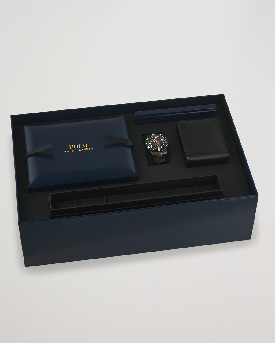 Men | Polo Ralph Lauren 42mm Automatic Pony Player Black Dial | Polo Ralph Lauren | 42mm Automatic Pony Player Black Dial