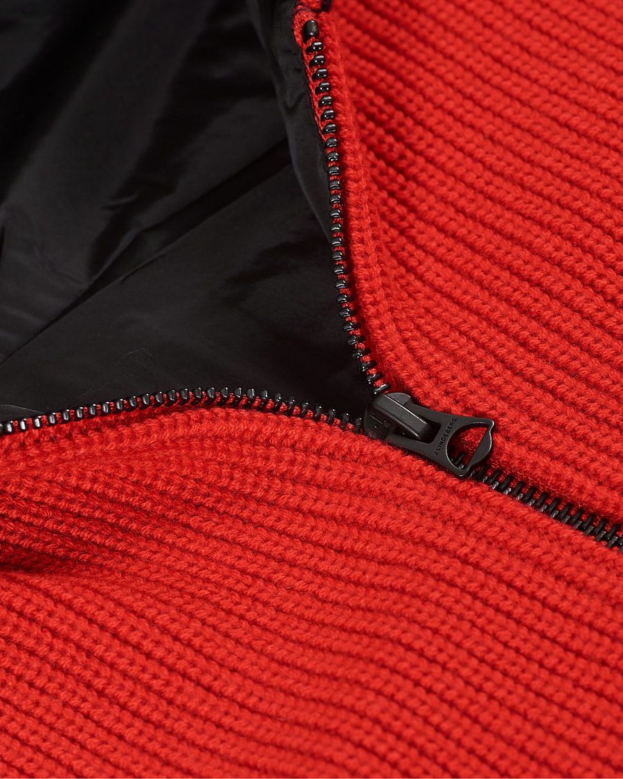 Men | Coats & Jackets | J.Lindeberg | Bob Merino Wool Knitted Jacket Black