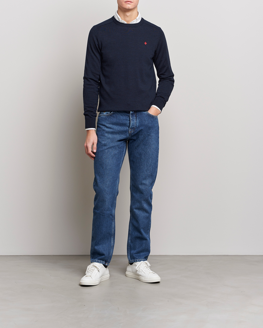 Men | Jeans | Morris | Jermyn Cotton Jeans Blue