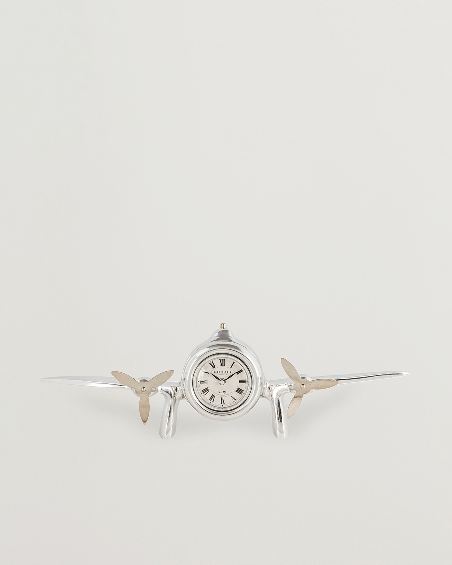 Men |  | Authentic Models | Art Deco Flight Clock Silver