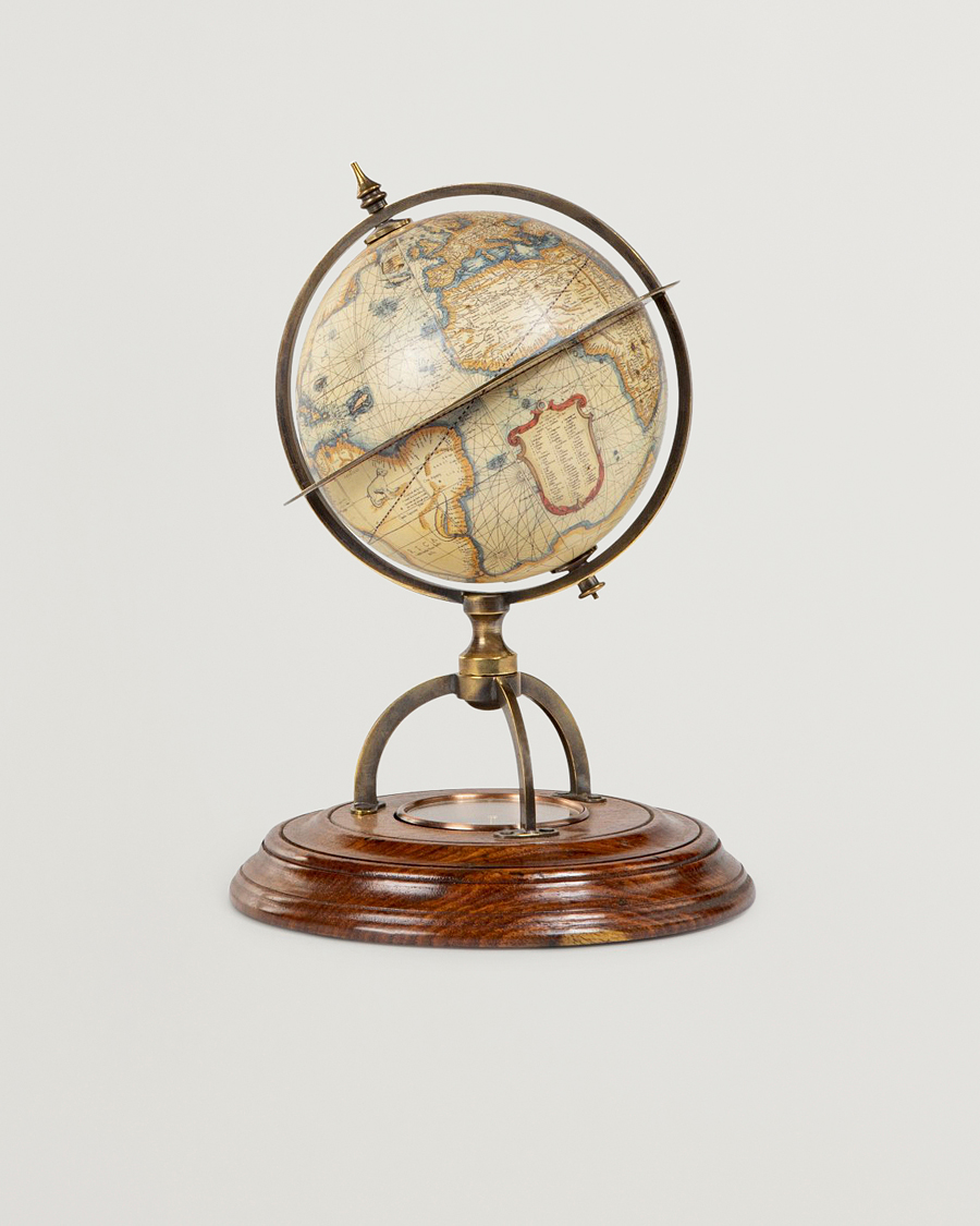 Men | Decoration | Authentic Models | Terrestrial Globe With Compass