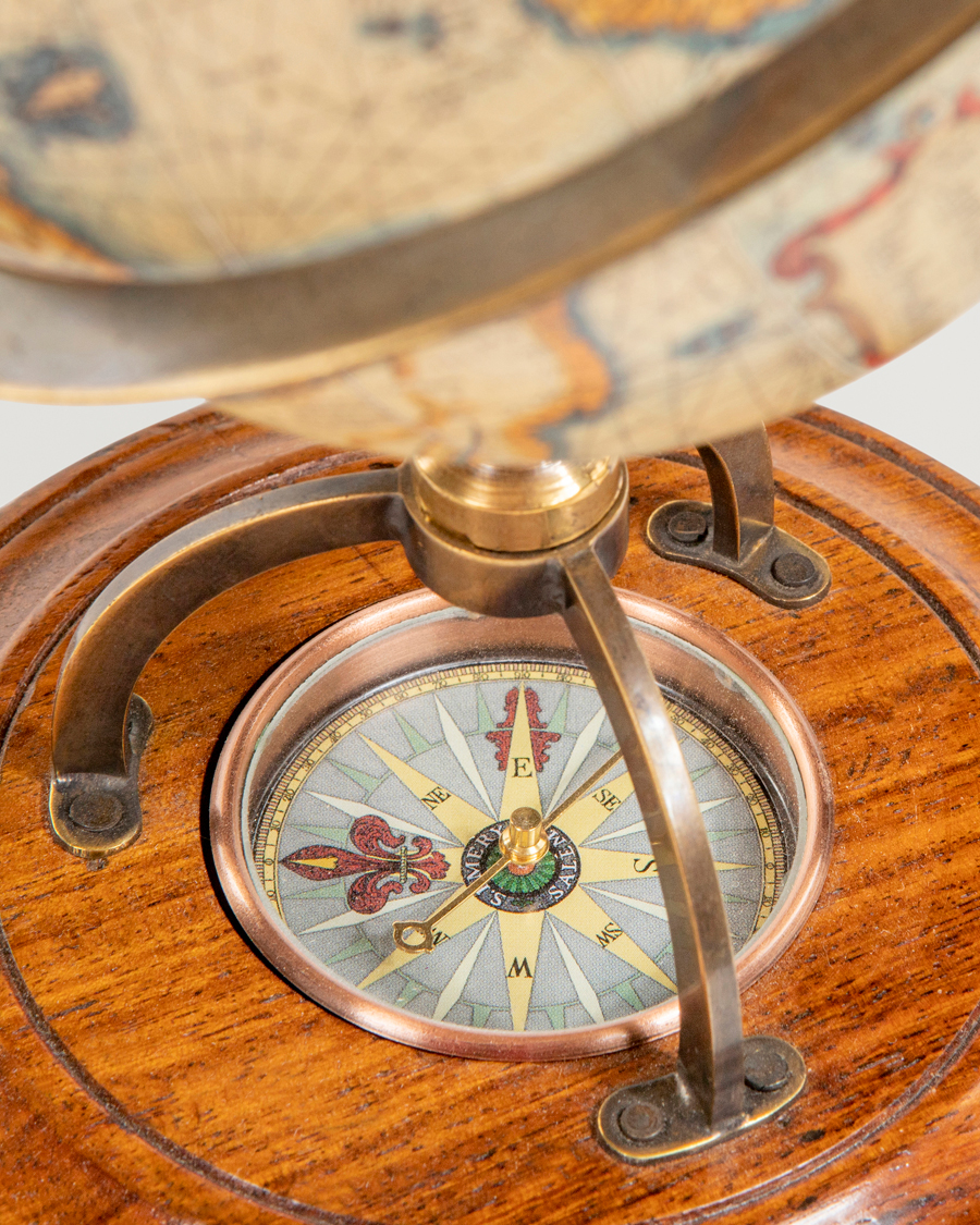 Men | Christmas Gifts | Authentic Models | Terrestrial Globe With Compass 