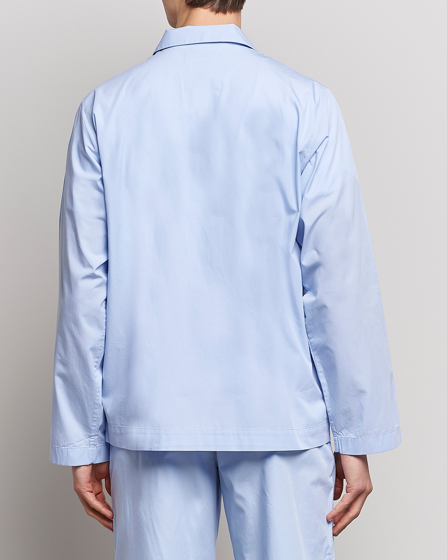 Men | Pyjamas & Robes | Tekla | Poplin Pyjama Shirt Light Blue