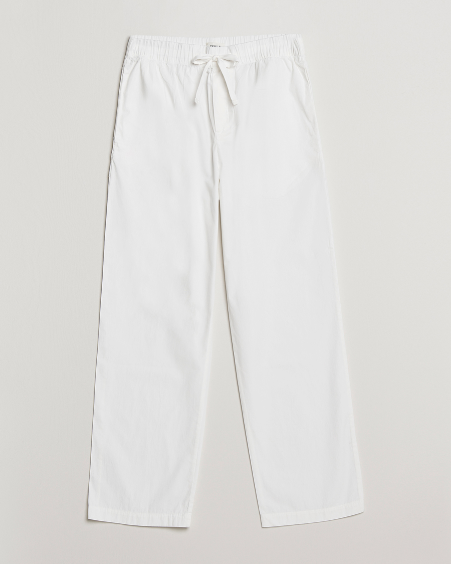 Men | Pyjamas | Tekla | Poplin Pyjama Pants Alabaster White