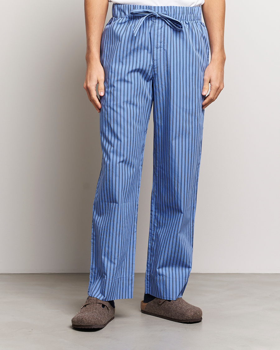 Men | Pyjama Bottoms | Tekla | Poplin Pyjama Pants Boro Stripes