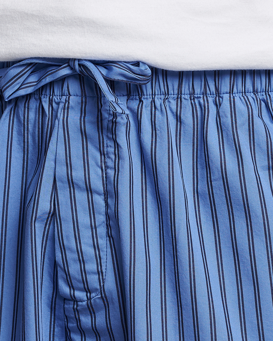 Men | Pyjamas & Robes | Tekla | Poplin Pyjama Shorts Boro Stripes