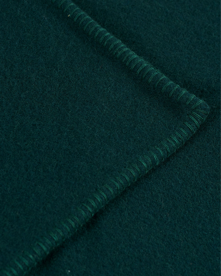 Men | Tekla Pure New Wool Blanket Dark Green | Tekla | Pure New Wool Blanket Dark Green