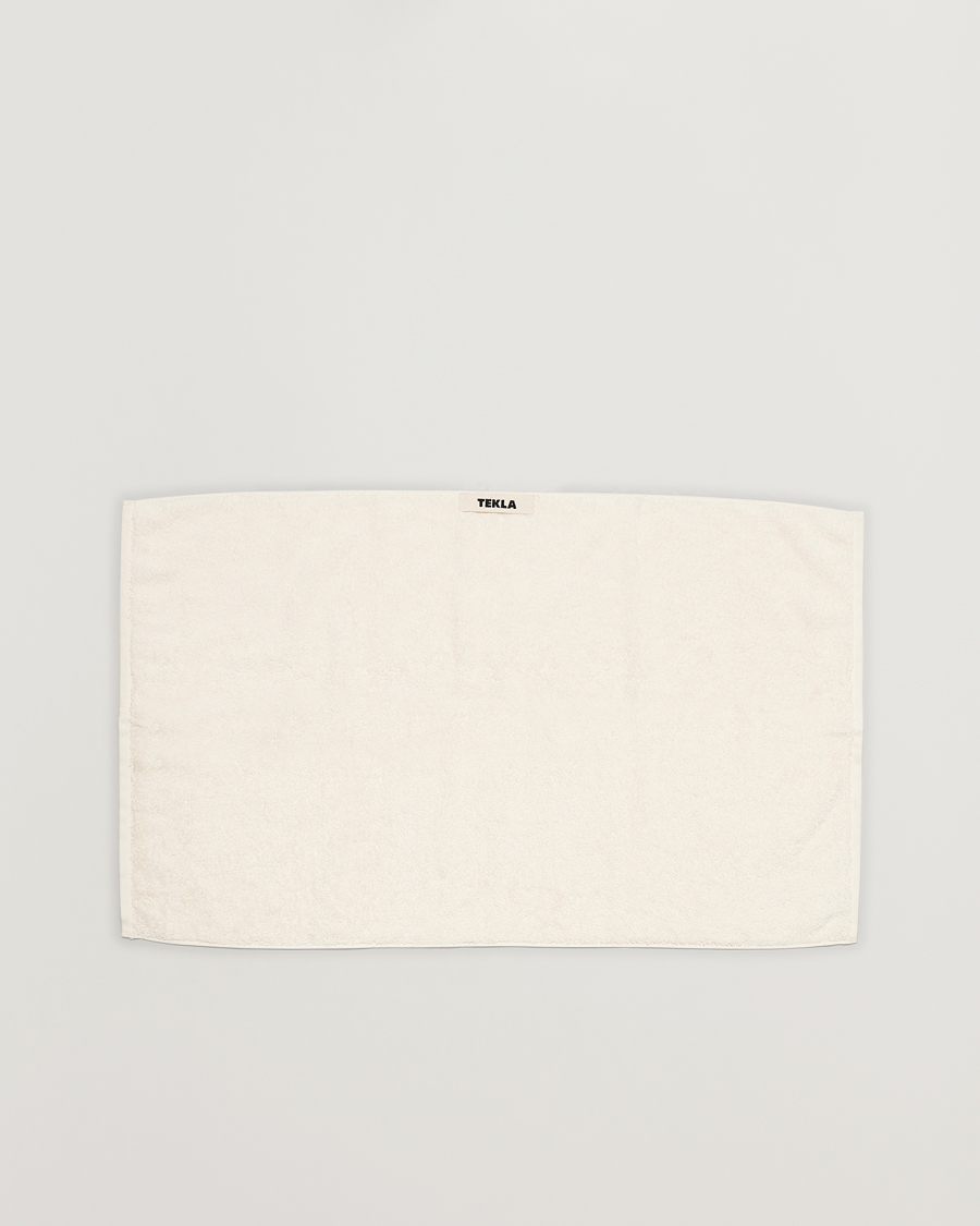 Men | Towels | Tekla | Organic Terry Hand Towel Ivory