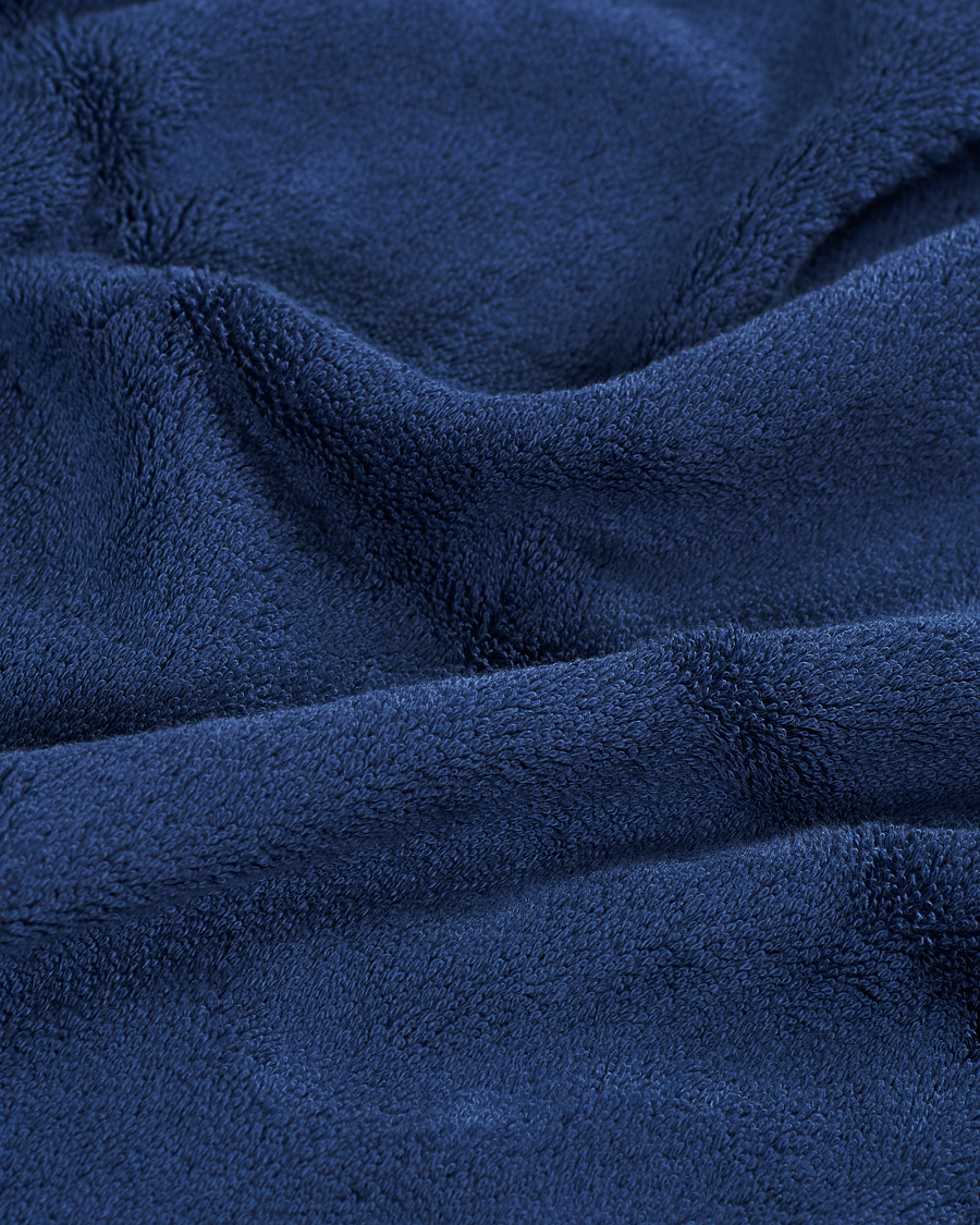 Men | Fabrics | Tekla | Organic Terry Hand Towel Navy