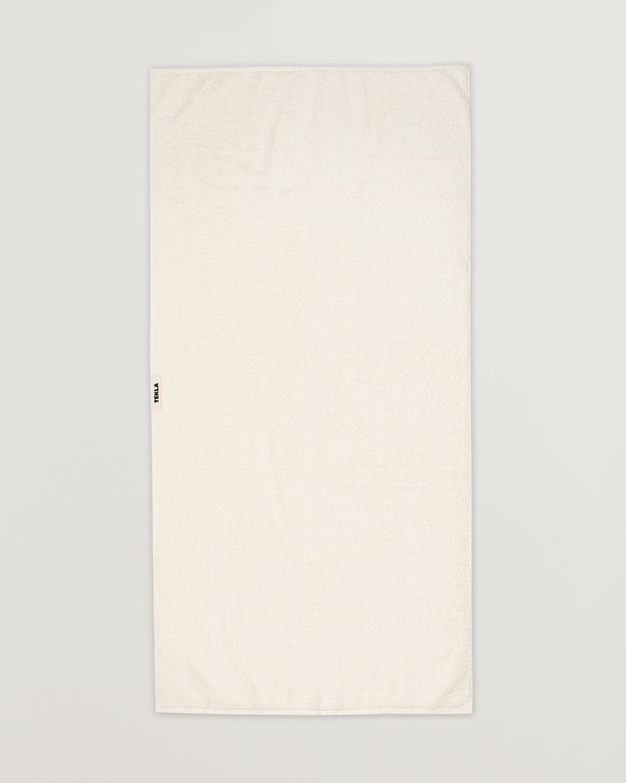 Men |  | Tekla | Organic Terry Bath Towel Ivory