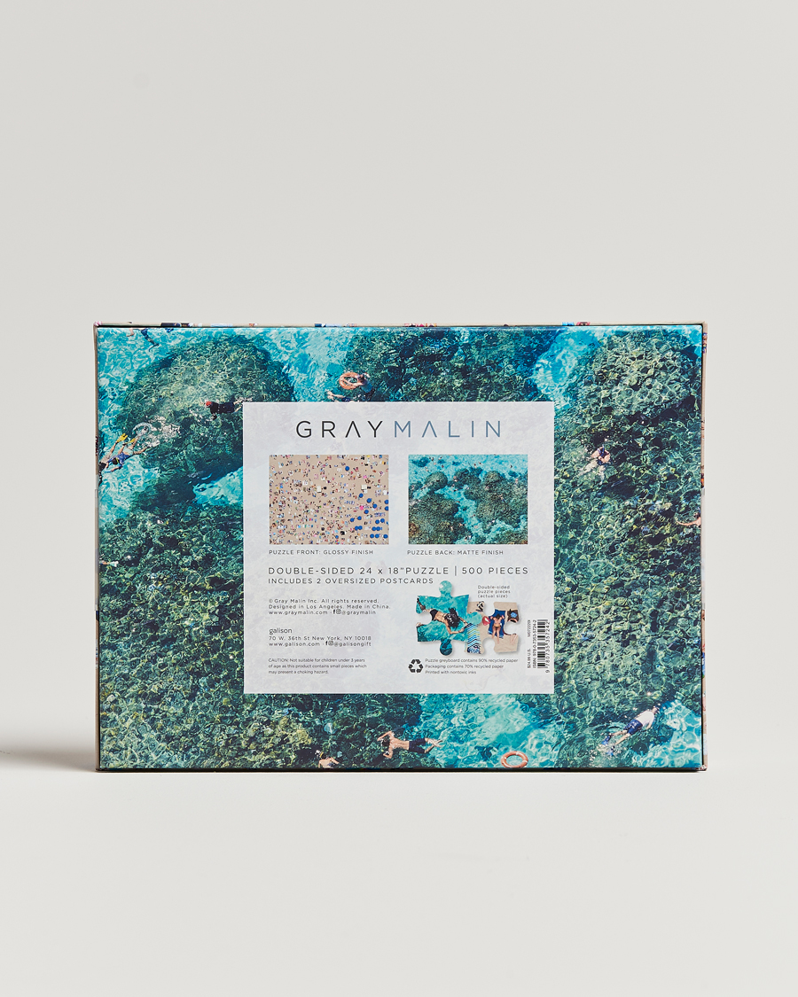 Men | Games | New Mags | Gray Malin-The Beach Two-sided 500 Pieces Puzzle