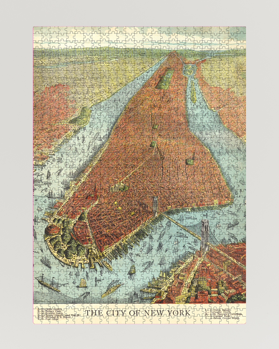 Men | Games | New Mags | John Derian-The City of New York 750 Pieces Puzzle