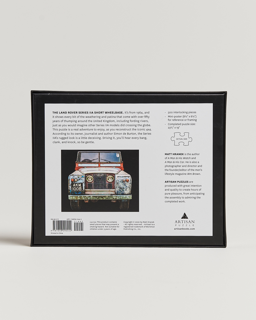 Men | Games | New Mags | 1964 Land Rover 500 Pieces Puzzle