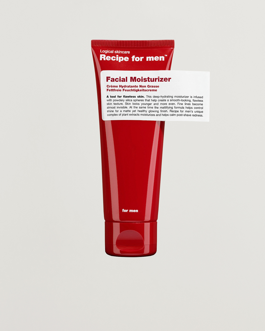 Men |  | Recipe for men | Facial Moisturizer 75ml