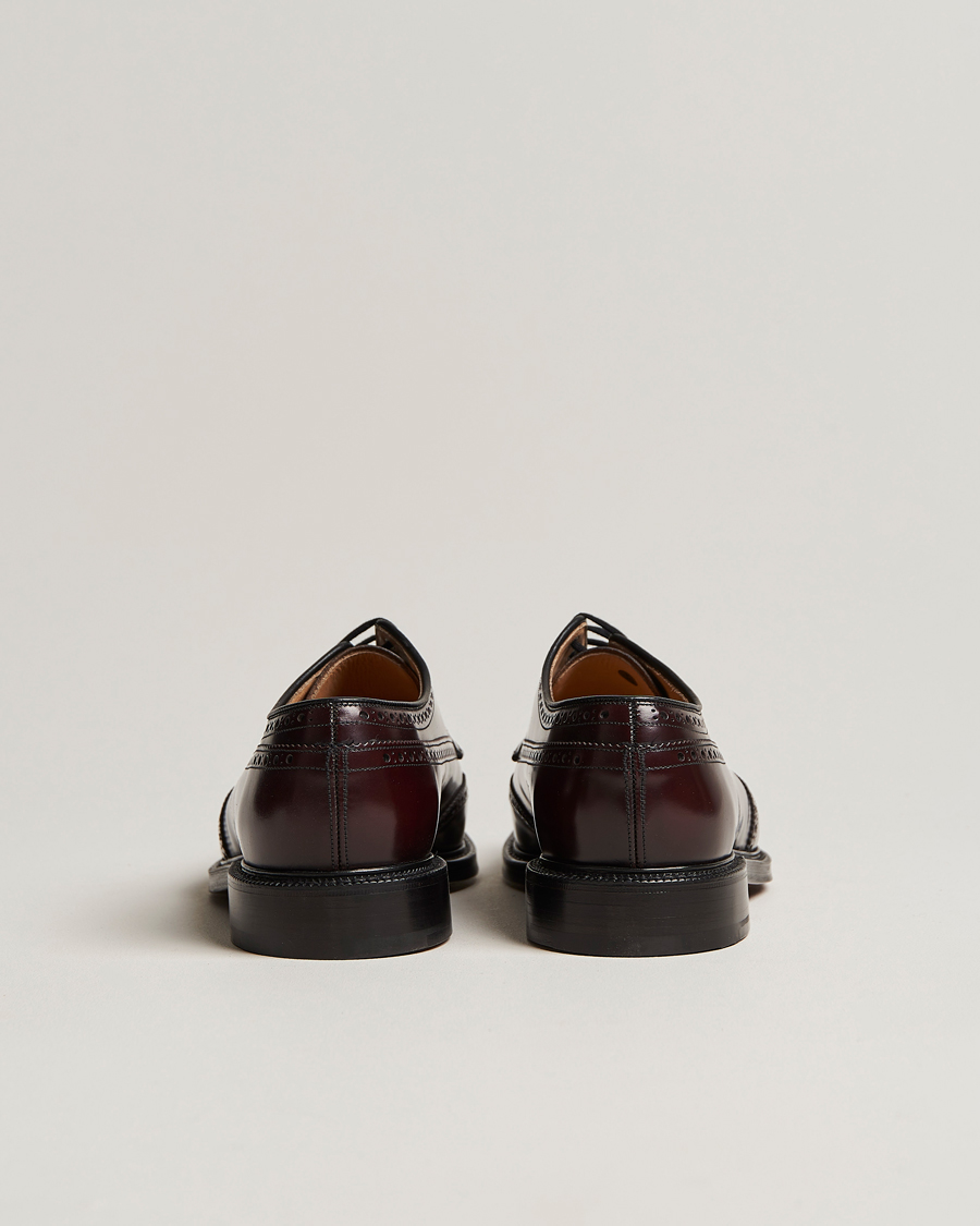Men | Brogues | Church's | Grafton Polished Binder Brogue Burgundy