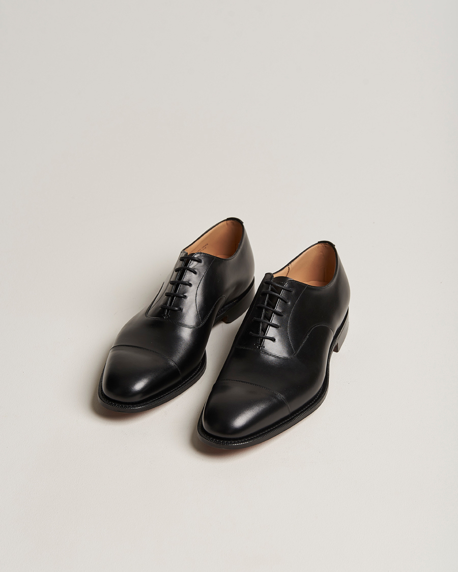 Men | Handmade Shoes | Church's | Consul Calf Leather Oxford Black