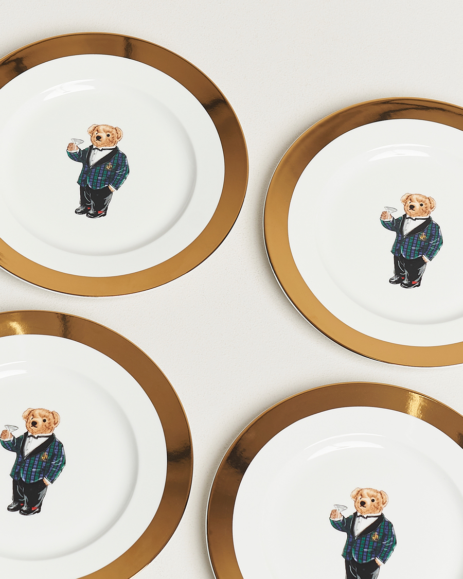 Men | Ralph Lauren Holiday Gifting | Ralph Lauren Home | Thompson Polo Bear Dessert Plate Set
