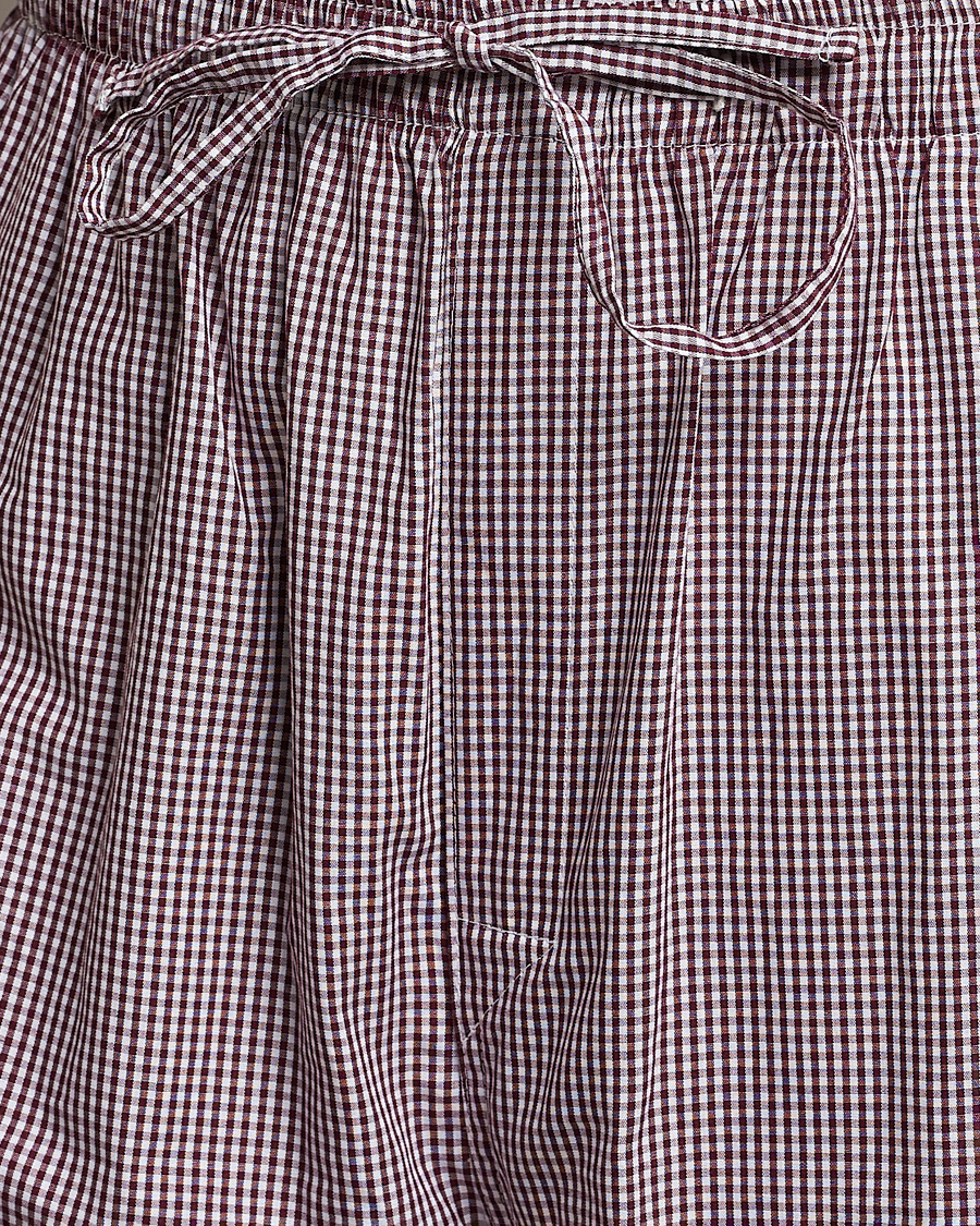 Men | Pyjamas & Robes | Nufferton | Alf Checked Pyjama Set Brown/White