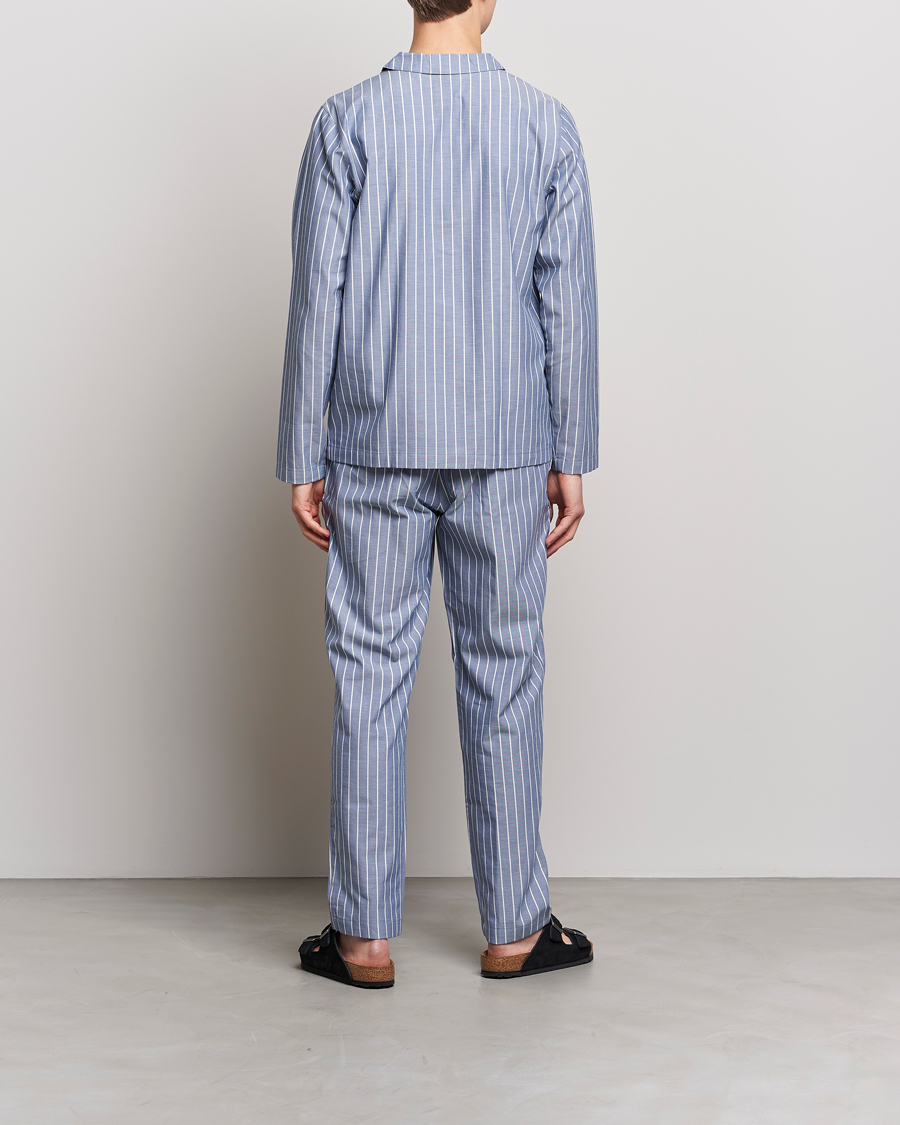 Men | Pyjamas & Robes | Nufferton | Uno Mini Stripe Pyjama Set Navy/White