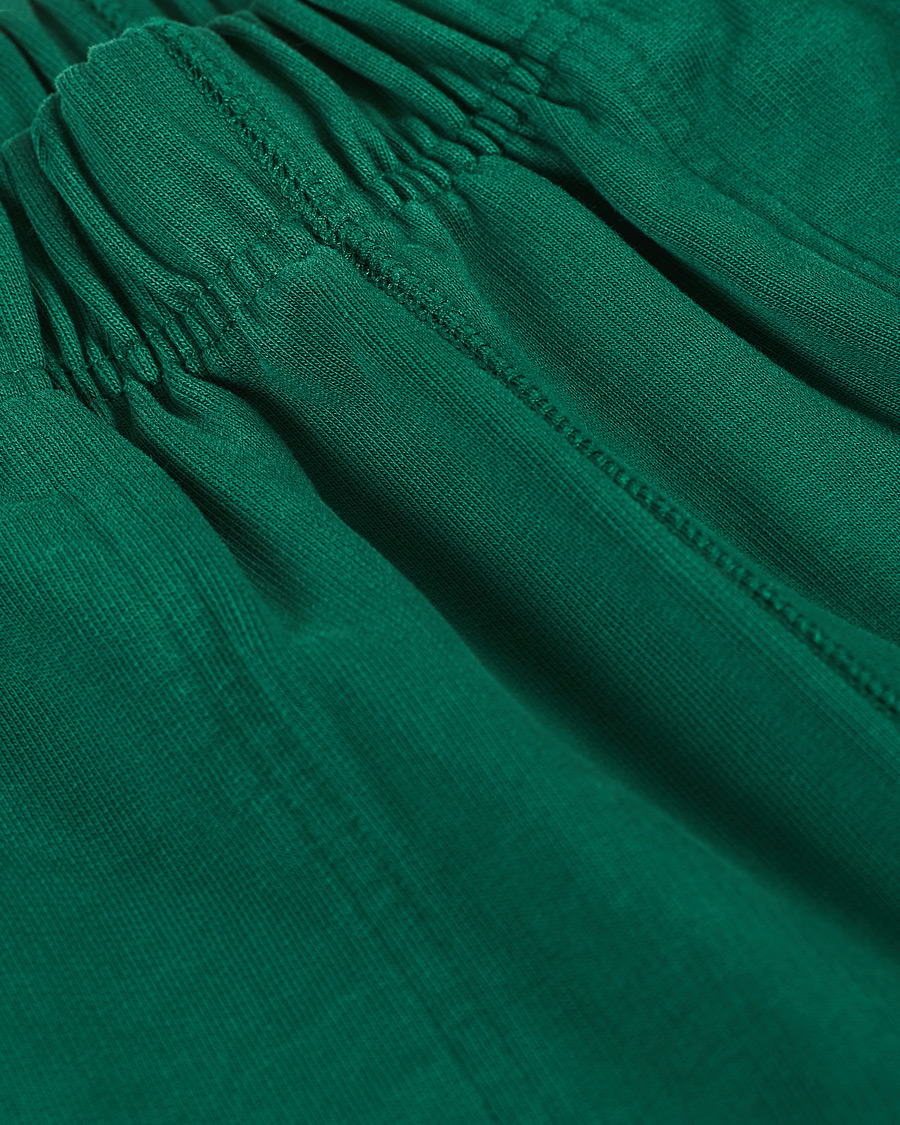 Men | Trousers | Drake's | Cotton Jogging Bottoms Green