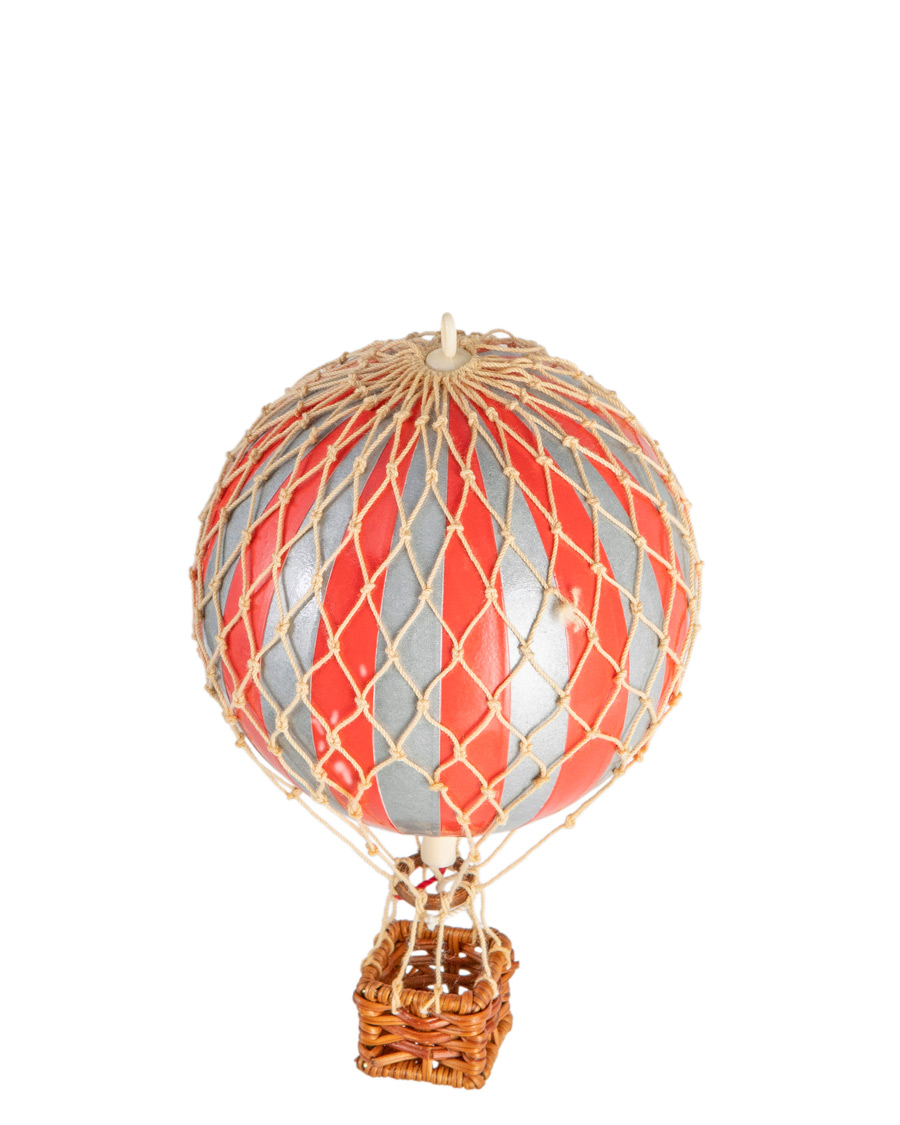 Men | Christmas Gifts | Authentic Models | Floating In The Skies Balloon Silver Red
