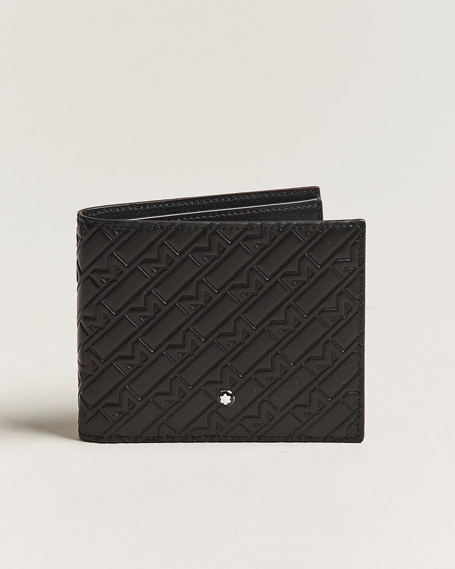 Men | Bi-fold & Zip Wallets | Montblanc | M Gram 8cc Wallet Ultra Black