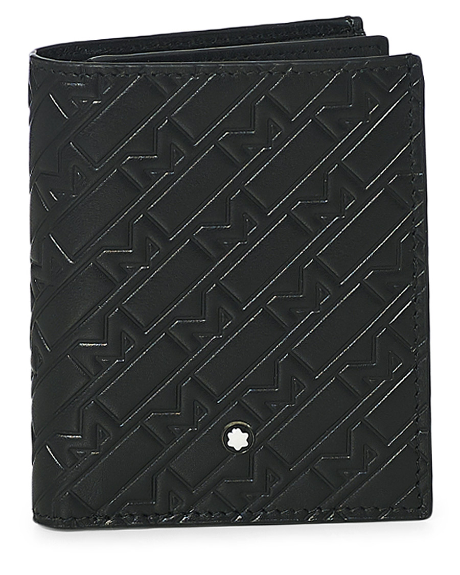 Men | Montblanc M Gram Business Card Holder Ultra Black | Montblanc | M Gram Business Card Holder Ultra Black