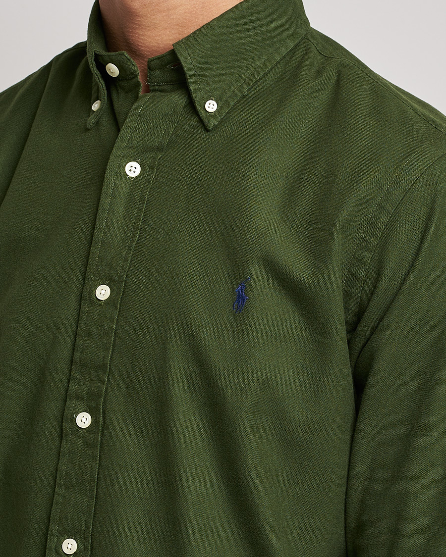 Men | Shirts | Polo Ralph Lauren | Brushed Flannel Shirt Classic Drab