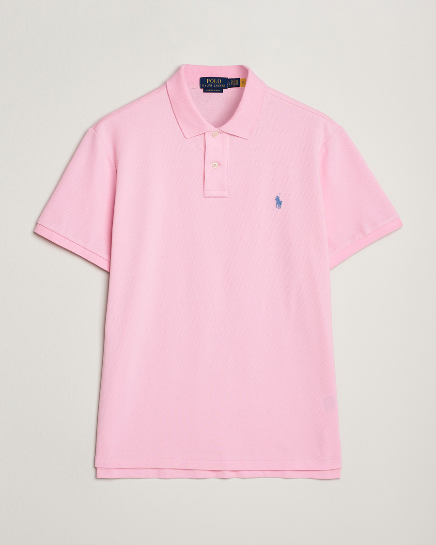 Men | Polo Shirts | Polo Ralph Lauren | Custom Slim Fit Polo Carmel Pink