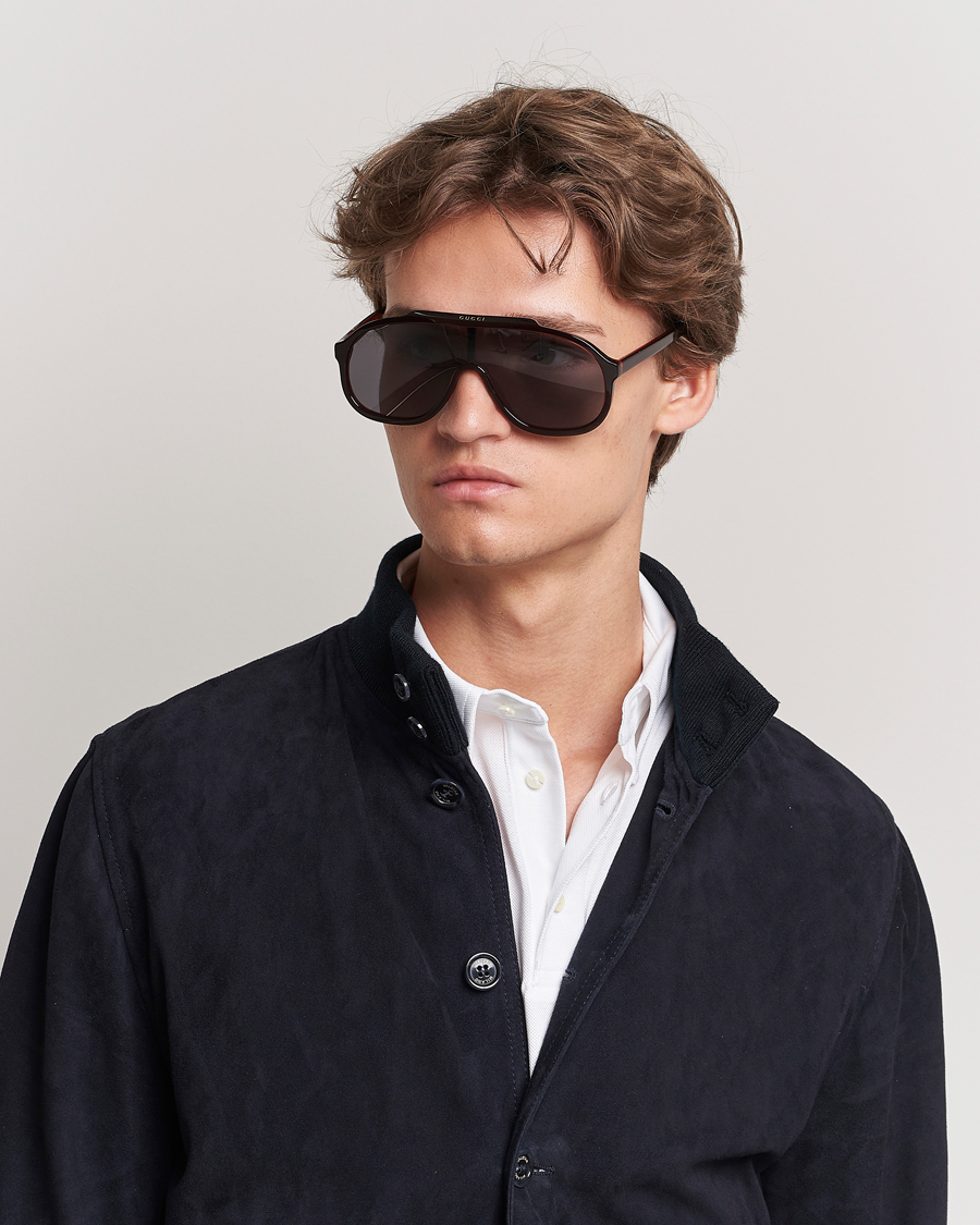 Men | Aviator Sunglasses | Gucci | GG1038S Sunglasses Black