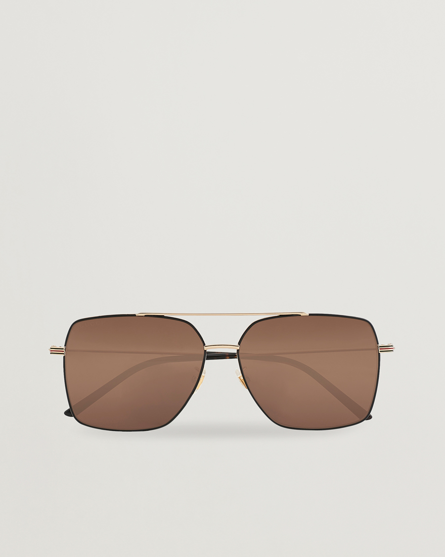 Men | Sunglasses | Gucci | GG1053SK Sunglasses Gold Brown
