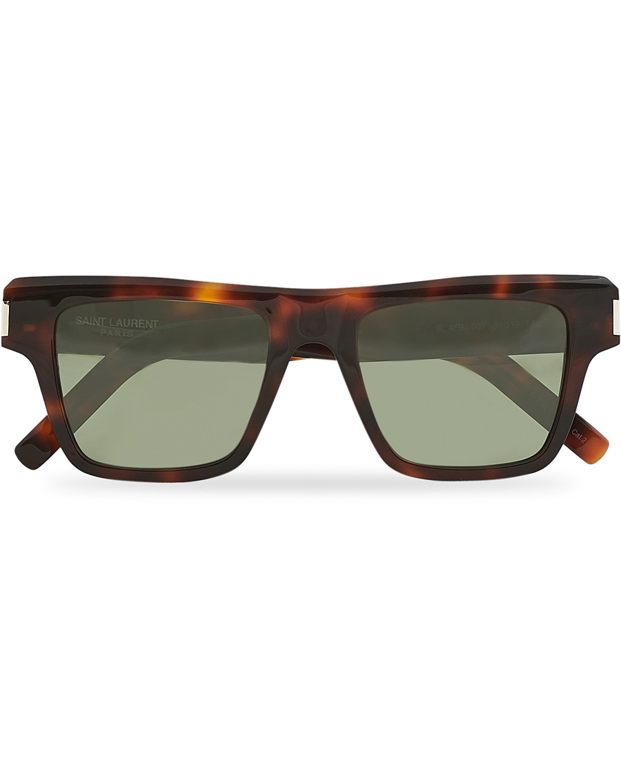 Men | Sunglasses | Saint Laurent | SL 469 Sunglasses Havana Green