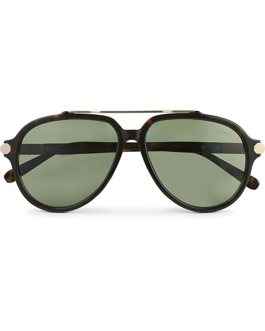 Men | Brioni BR0096S Sunglasses Havana Green | Brioni | BR0096S Sunglasses Havana Green