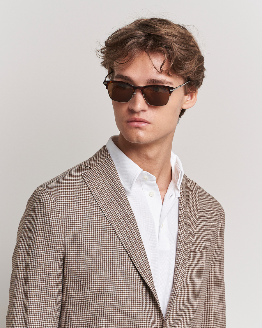 Men | Sunglasses | Brioni | BR0093S Sunglasses Havana Brown