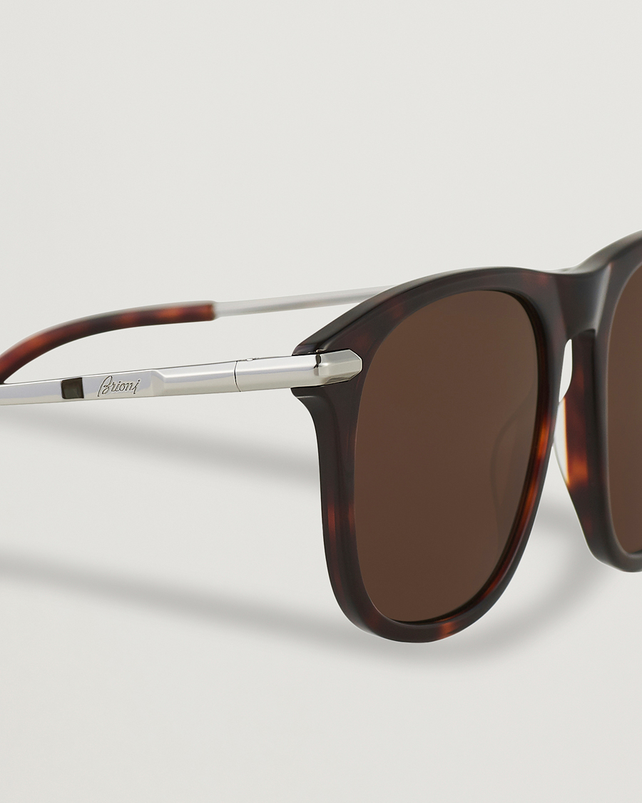 Men | Sunglasses | Brioni | BR0094S Sunglasses Havana Brown