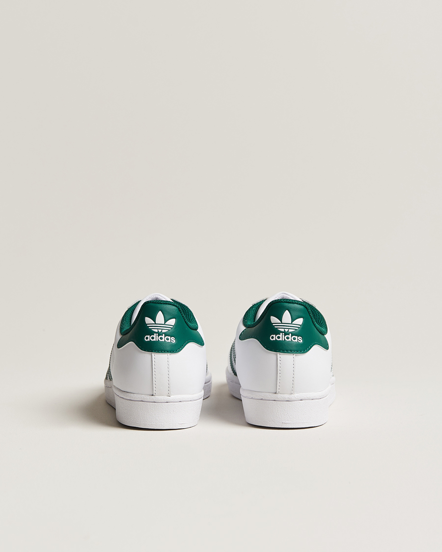 adidas Originals Superstar Sneaker White/Green at CareOfCarl.com adidas Originals Superstar Sneaker White/Green at CareOfCarl.com