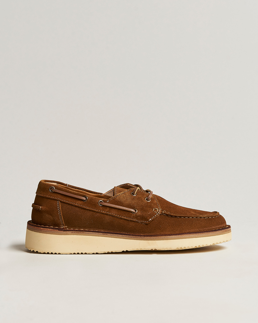 Men | Astorflex Boatflex Moccasin Brown Suede | Astorflex | Boatflex Moccasin Brown Suede