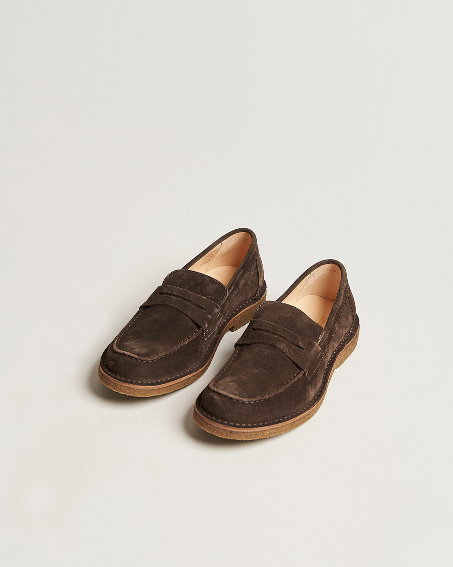 Men | Suede shoes | Astorflex | Mokaflex Loafer Dark Brown Suede