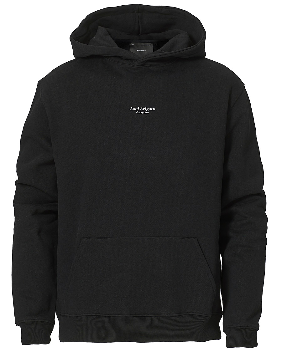 Men | Hooded Sweatshirts | Axel Arigato | Focus Logo Hoodie Black