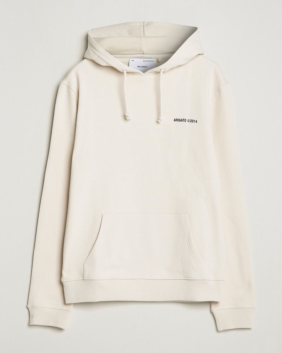 Men | Sweaters & Knitwear | Axel Arigato | London Hoodie Pale Beige