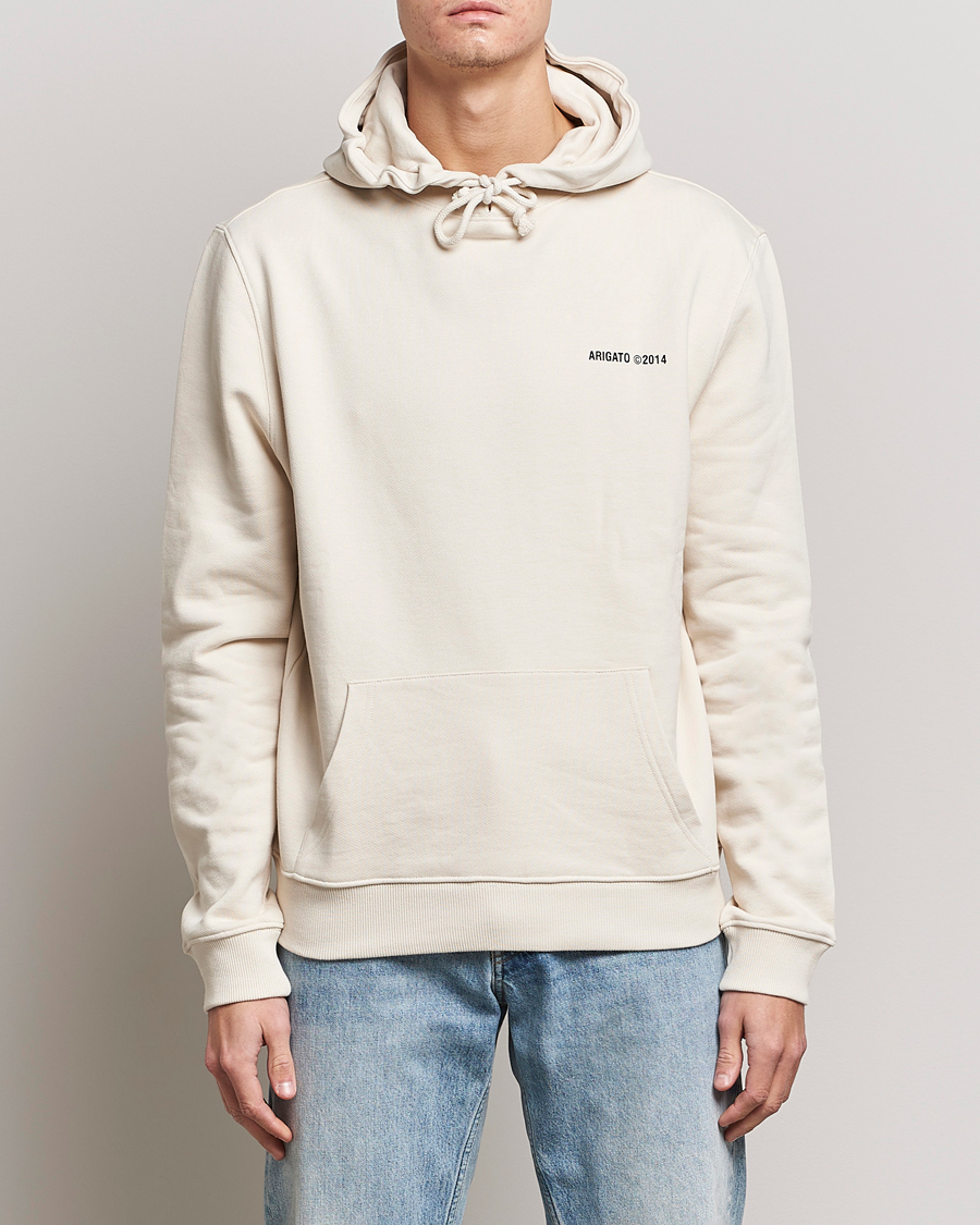 Men | Sweaters & Knitwear | Axel Arigato | London Hoodie Pale Beige