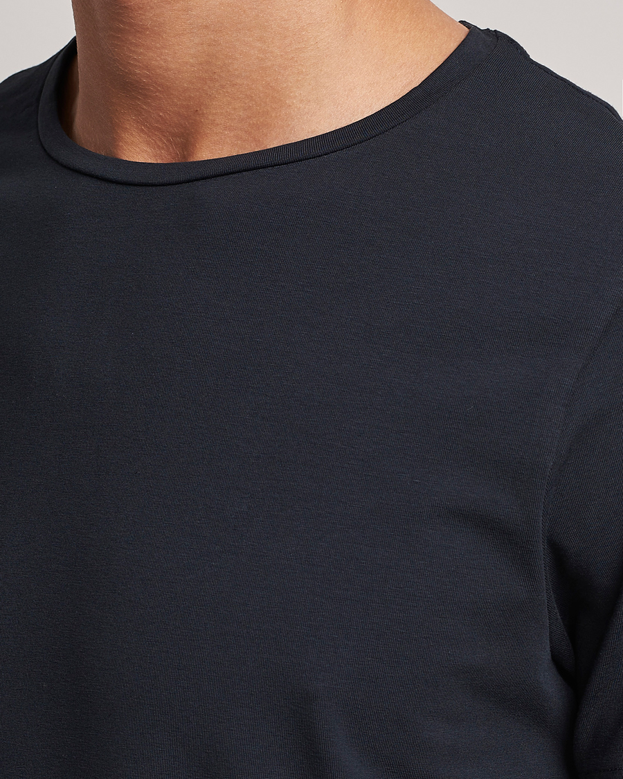 Men | T-Shirts | Bread & Boxers | 2-Pack Crew Neck Tee Dark Navy
