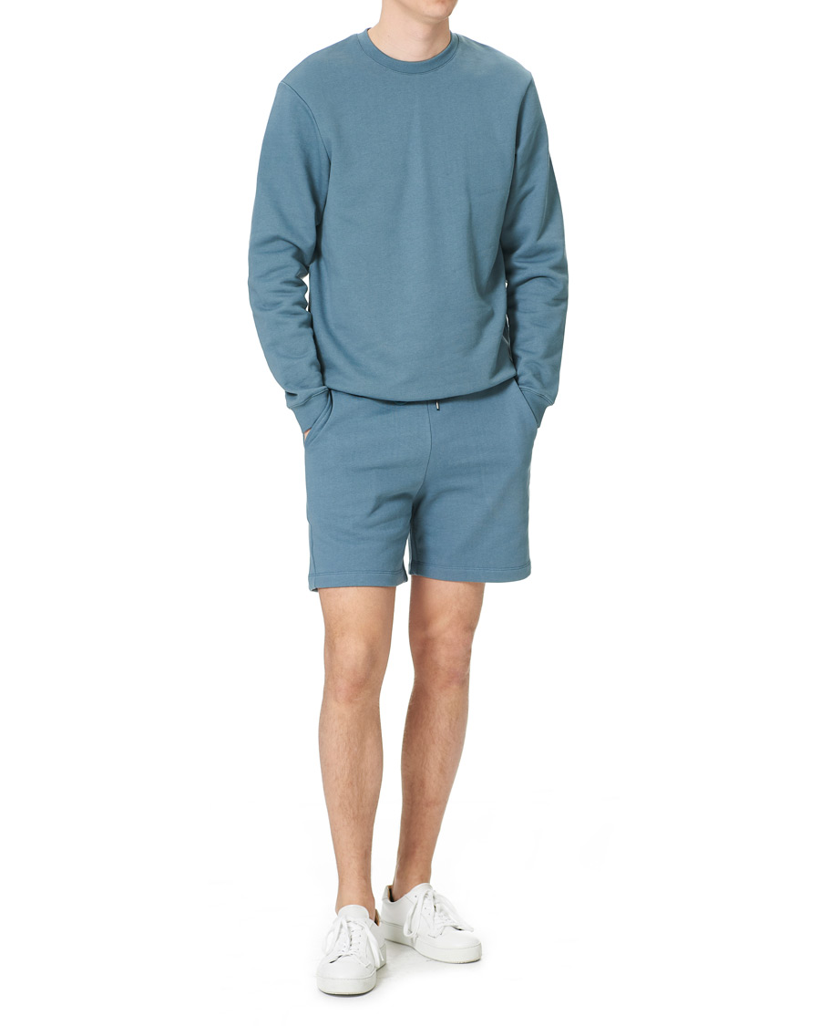 Men | Shorts | Bread & Boxers | Loungewear Sweatshorts Storm Blue