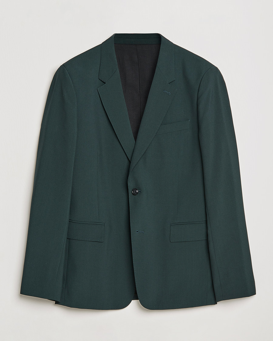 Men | Suits | AMI | Wool Blazer Evergreen