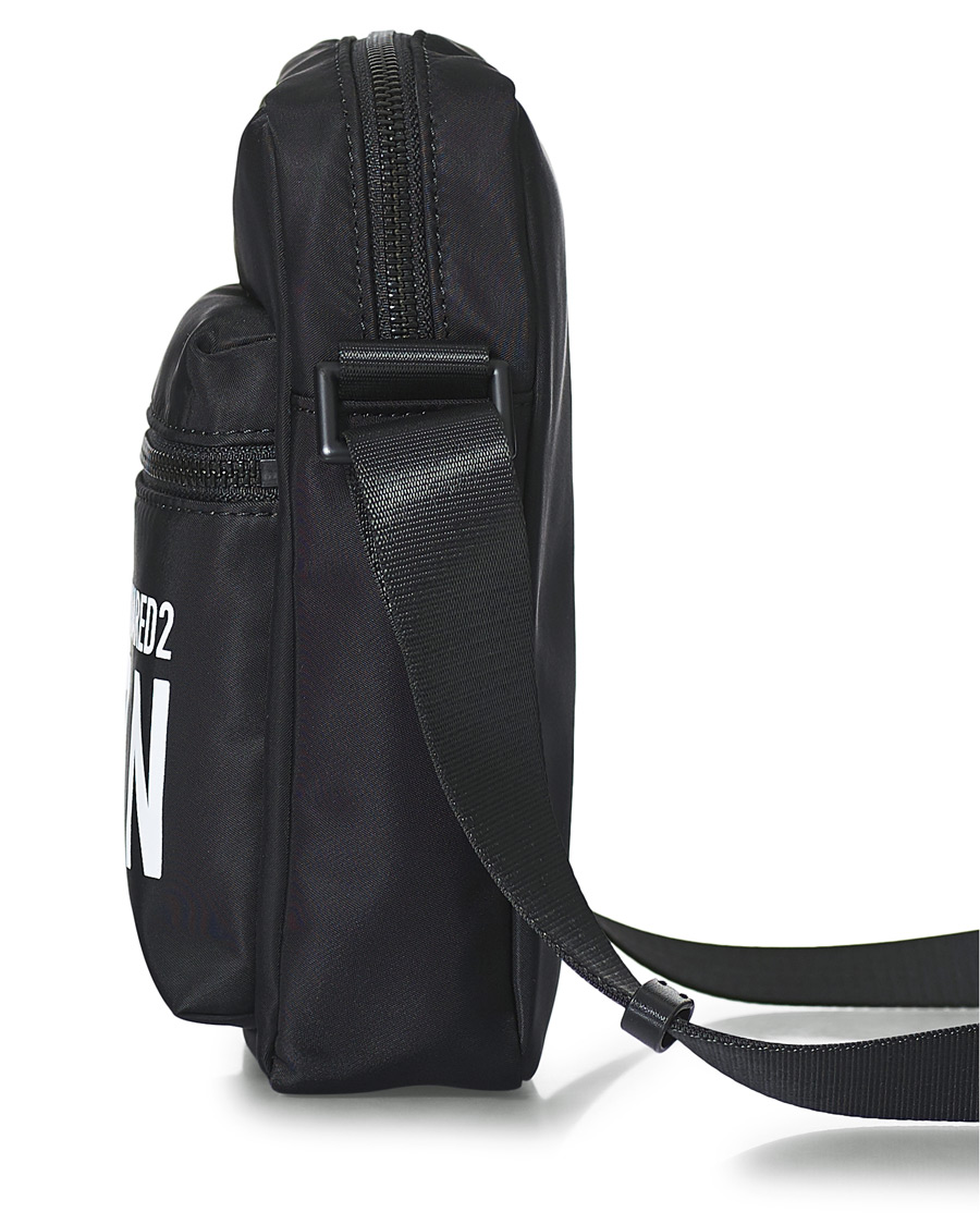 Men | Dsquared2 Icon Cross Body Bag Black | Dsquared2 | Icon Cross Body Bag Black