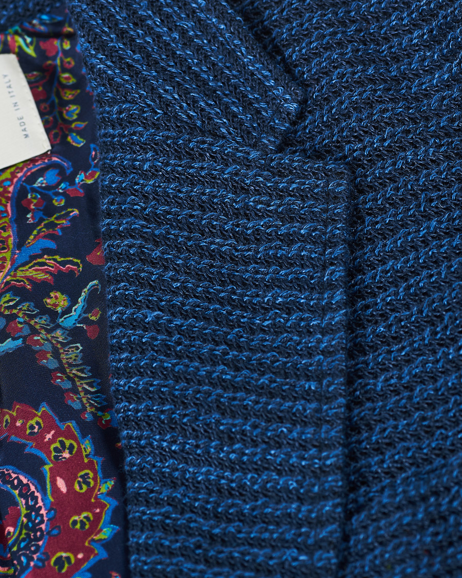 Men | Blazers | Etro | Jacquard Jersey Blazer Navy