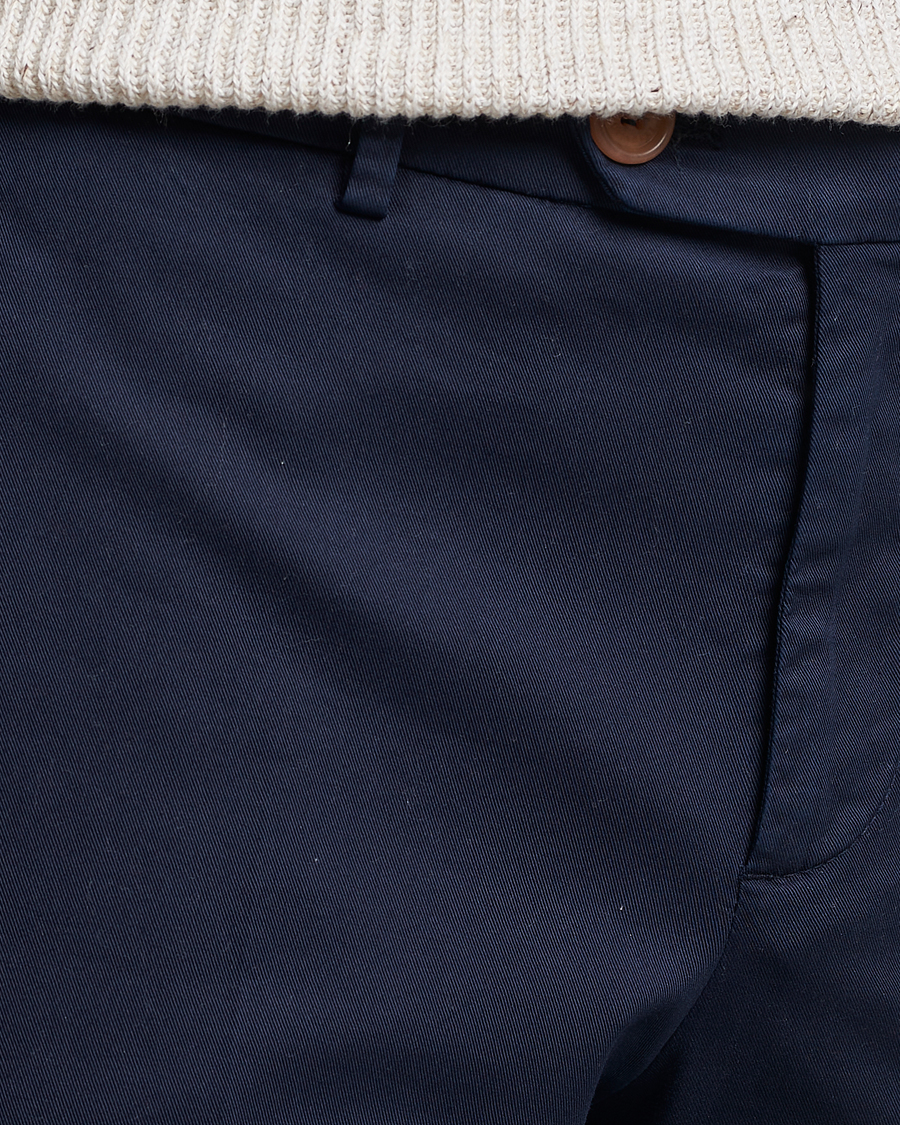 Men | Trousers | Brunello Cucinelli | Slim Fit Chinos Navy