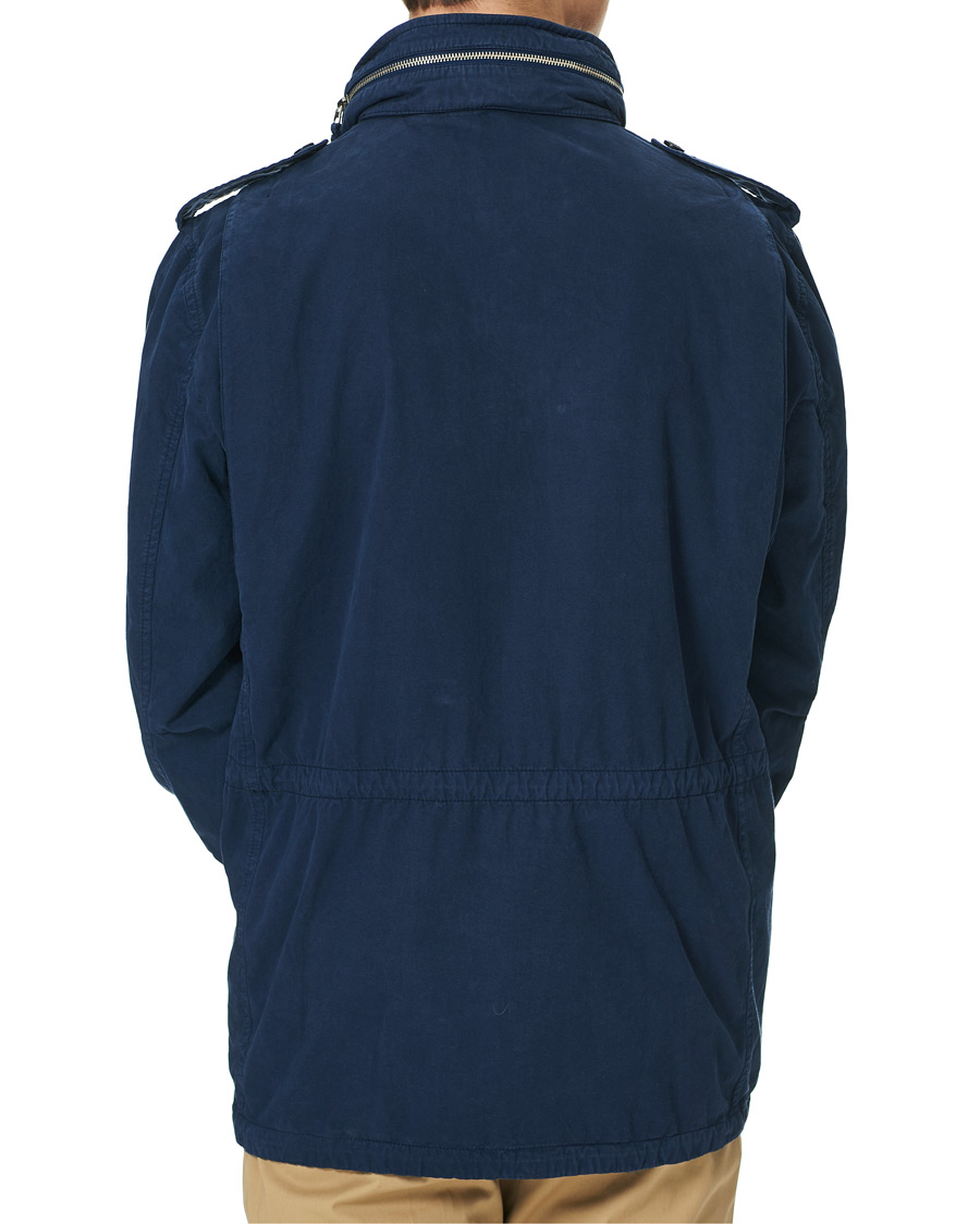 Men | Coats & Jackets | Aspesi | Cotton Field Jacket Navy